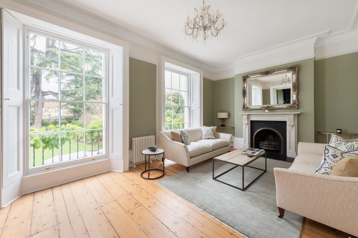 Residential property setting for a professional property partnership